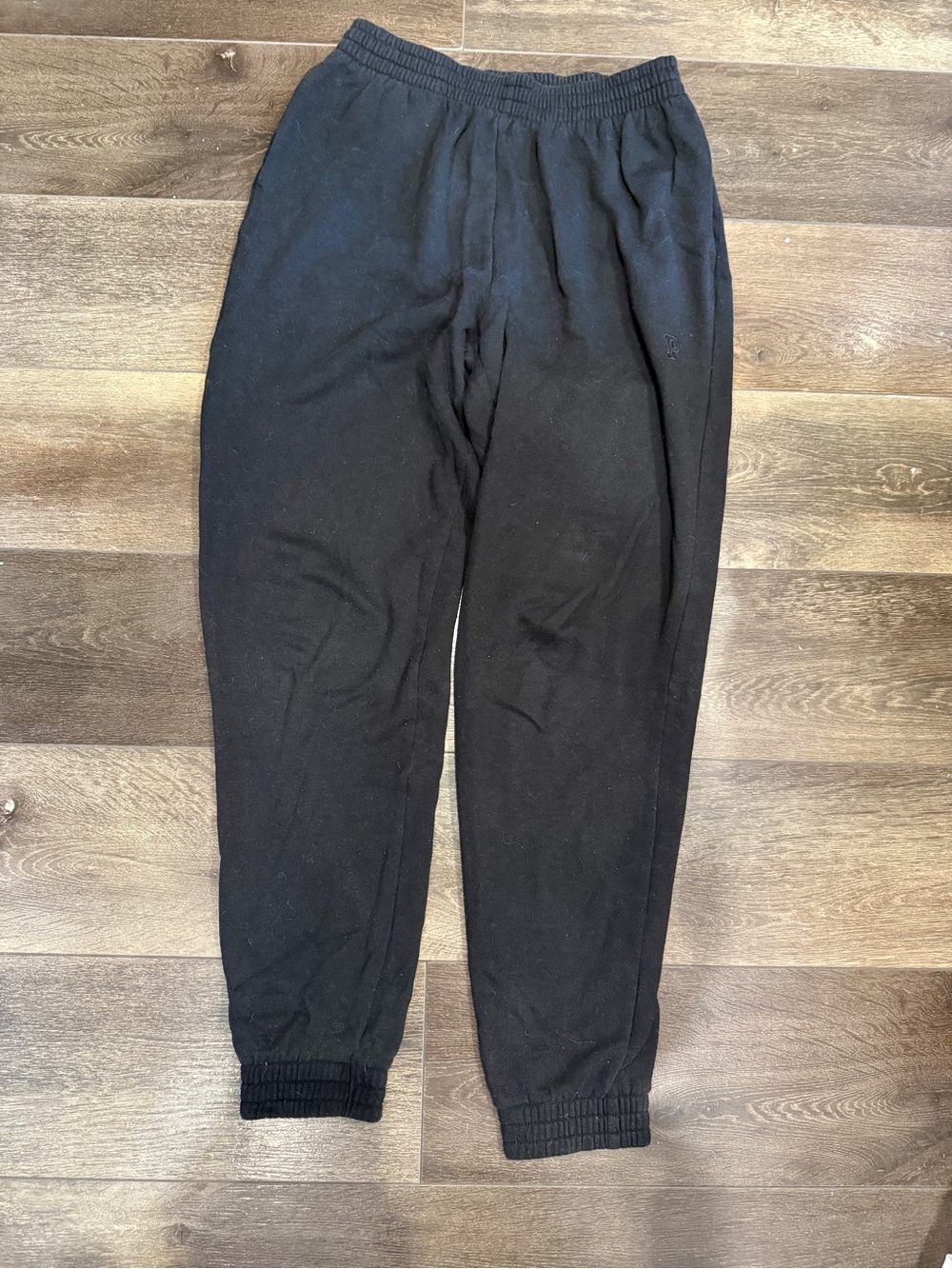 PINK Victoria’s Secret Black Elastic Waist Joggers